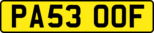 PA53OOF