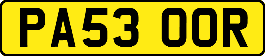 PA53OOR