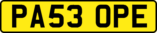 PA53OPE
