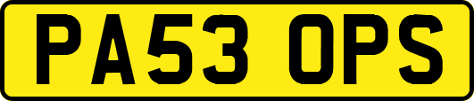 PA53OPS