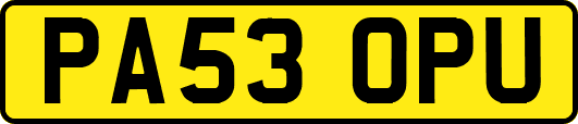 PA53OPU