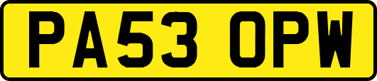 PA53OPW