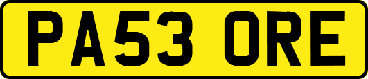 PA53ORE
