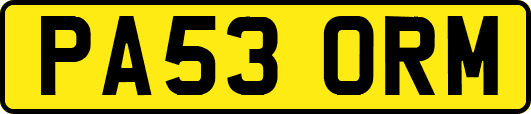 PA53ORM