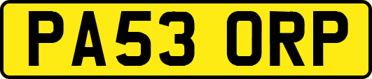 PA53ORP
