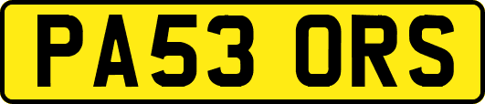 PA53ORS
