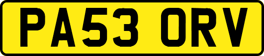 PA53ORV