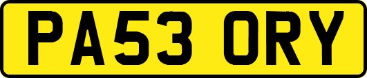 PA53ORY