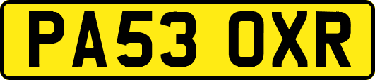 PA53OXR