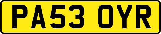 PA53OYR