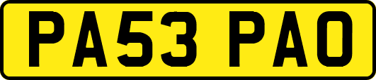 PA53PAO