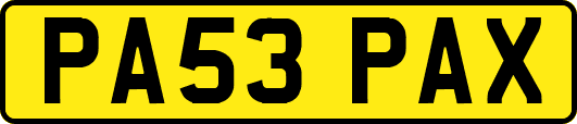 PA53PAX
