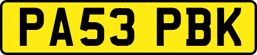 PA53PBK