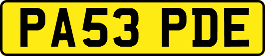 PA53PDE