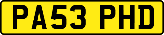 PA53PHD