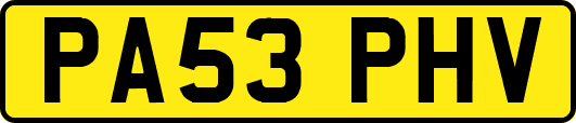 PA53PHV