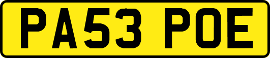 PA53POE