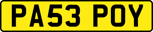 PA53POY