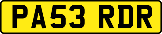 PA53RDR