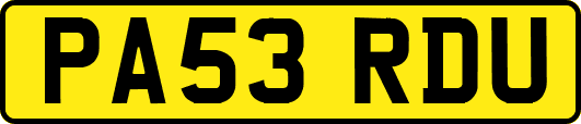 PA53RDU