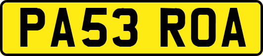 PA53ROA