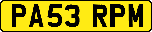 PA53RPM