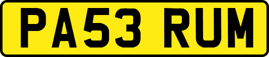 PA53RUM