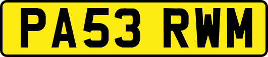 PA53RWM