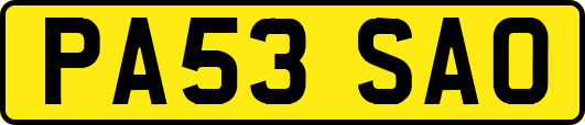 PA53SAO