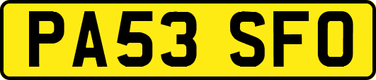 PA53SFO