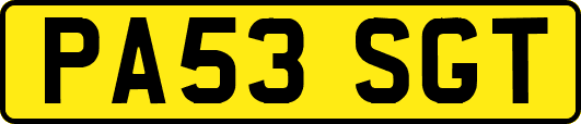 PA53SGT