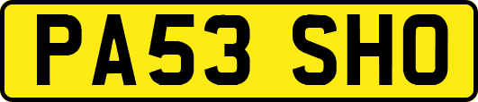 PA53SHO