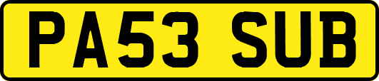 PA53SUB