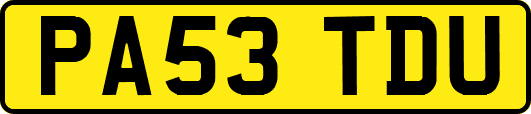 PA53TDU