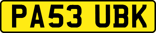 PA53UBK