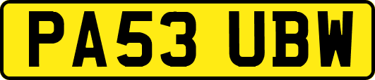 PA53UBW