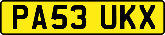 PA53UKX