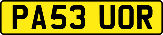 PA53UOR
