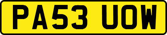 PA53UOW