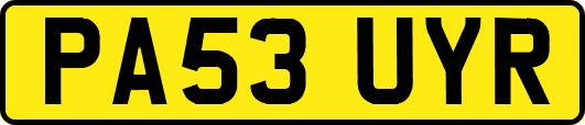 PA53UYR