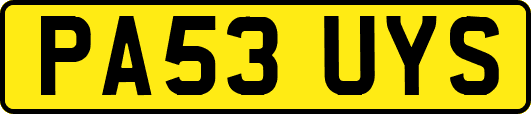 PA53UYS