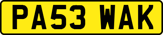 PA53WAK