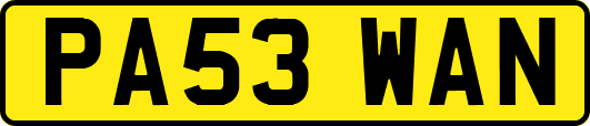 PA53WAN