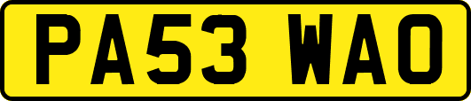 PA53WAO