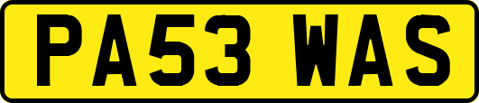 PA53WAS
