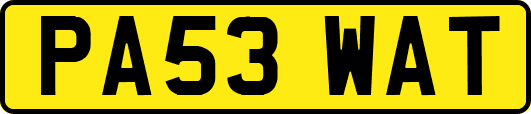 PA53WAT