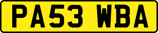 PA53WBA