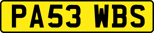 PA53WBS