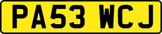 PA53WCJ