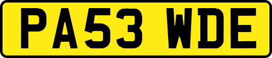 PA53WDE
